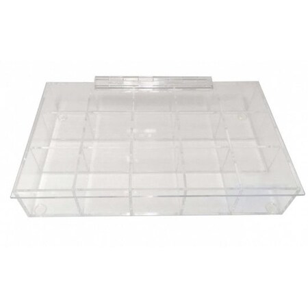Tuckmar Acrylic Compartment Box, 15 Space 145736